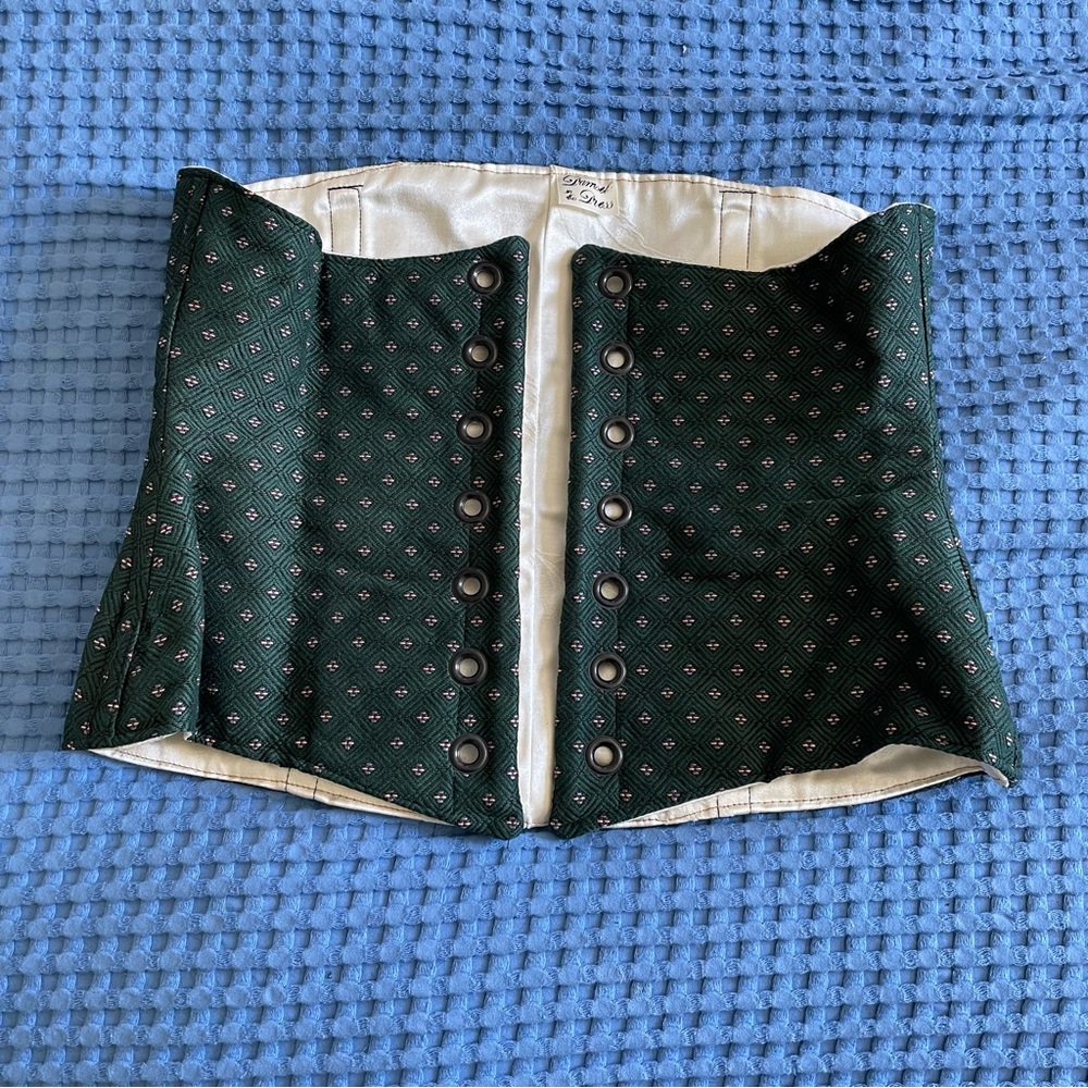 Damsel in this Dress Bodice size 34 - Green - Like New